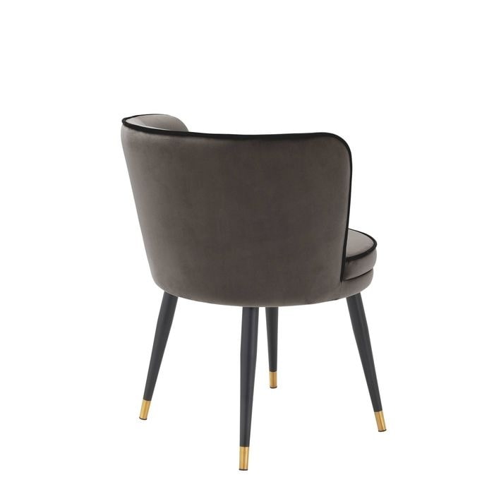 Dining Chair Grenada savona grey velvet