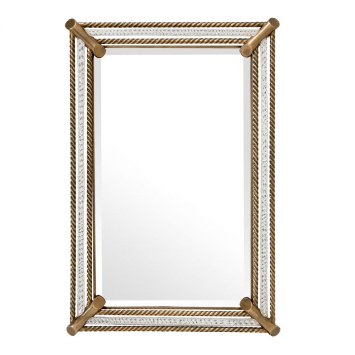 Mirror Cantoni vintage brass finish