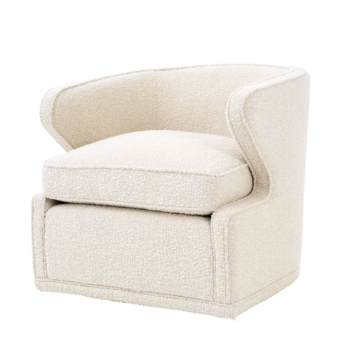 Chair Dorset boucl? cream