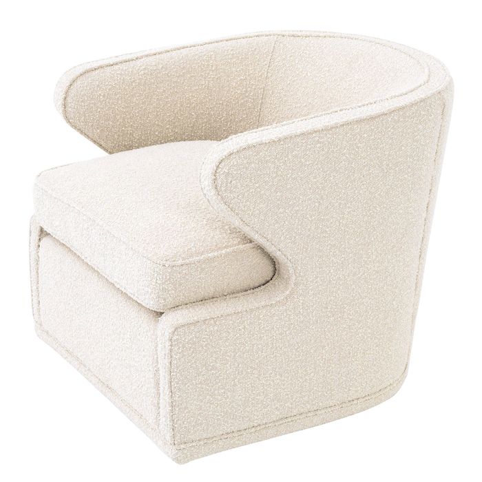 Chair Dorset boucl? cream