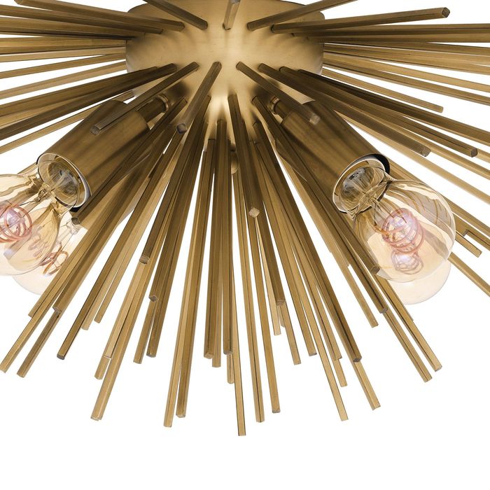 Ceiling Lamp Boivin matte brass finish