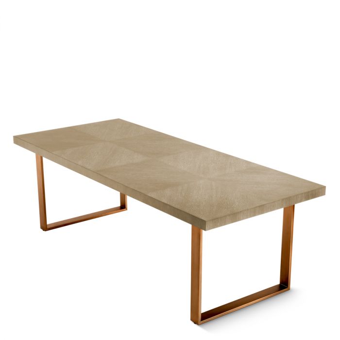 Dining Table Remington 230 x 100 cm washed oak ven