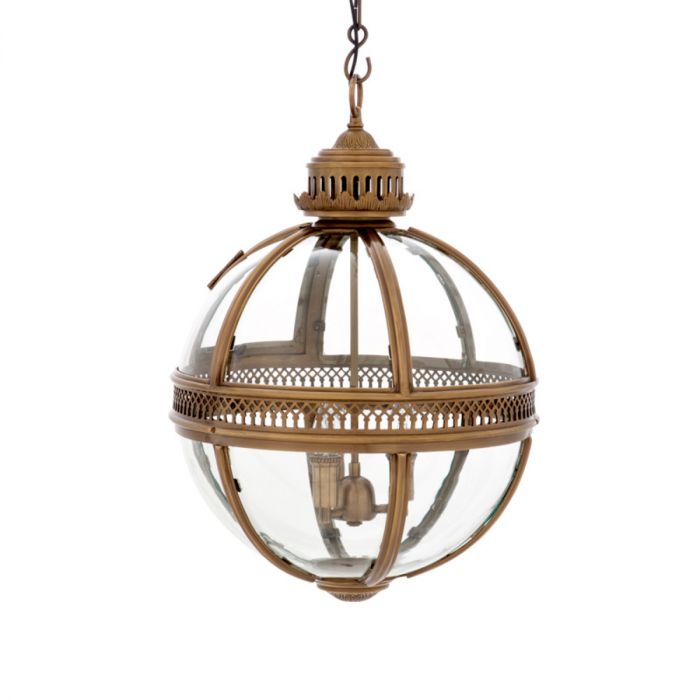 Lantern Residential antique brass  43cm