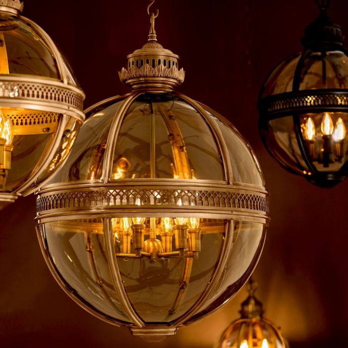 Lantern Residential antique brass  43cm