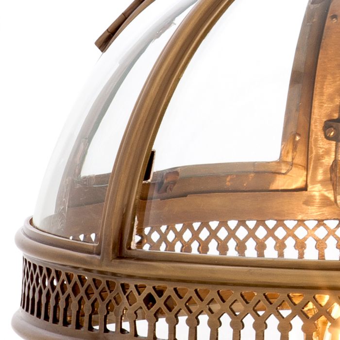 Lantern Residential antique brass  43cm