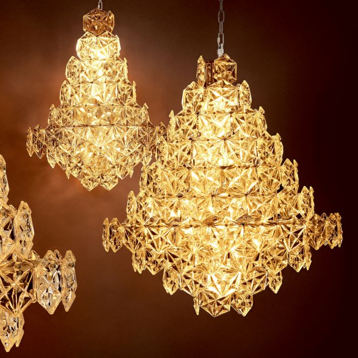 Chandelier Hermitage S nickel finish