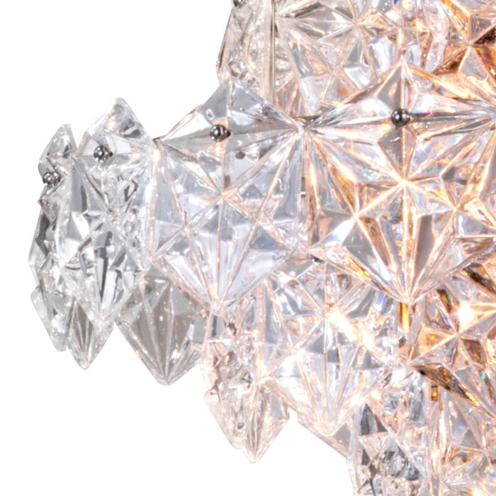 Chandelier Hermitage S nickel finish