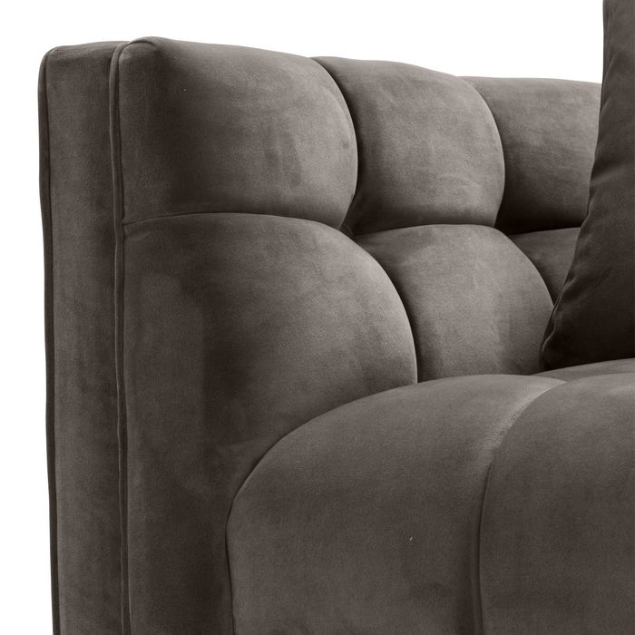 Chair Sienna savona grey velvet