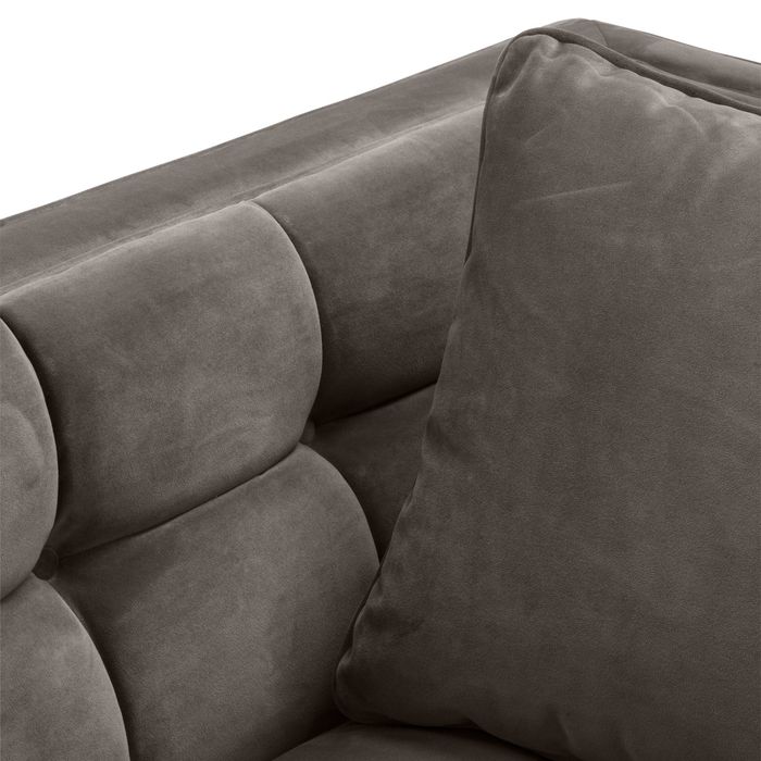 Chair Sienna savona grey velvet