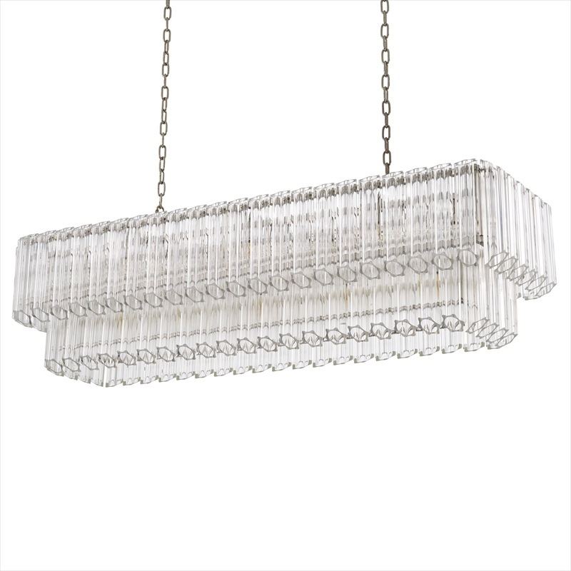 Chandelier Vittoria rectangular
