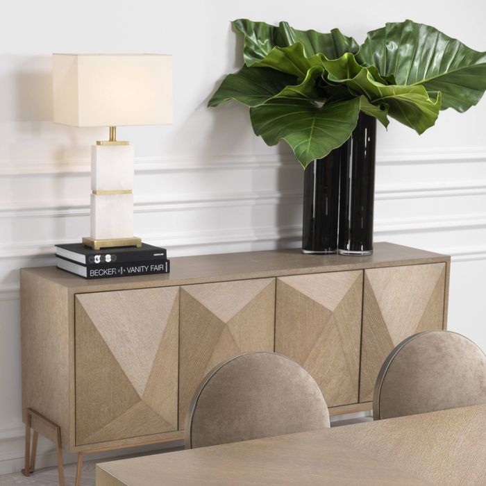 Table Lamp Robbins matte brass finish