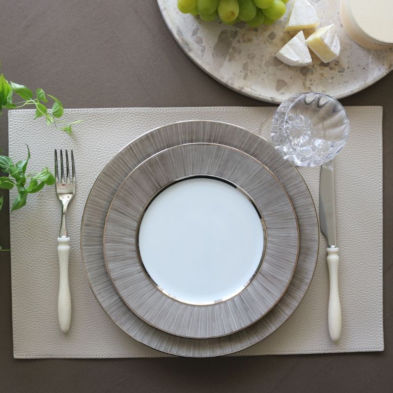 プレースマットキュイールクリーム45×30