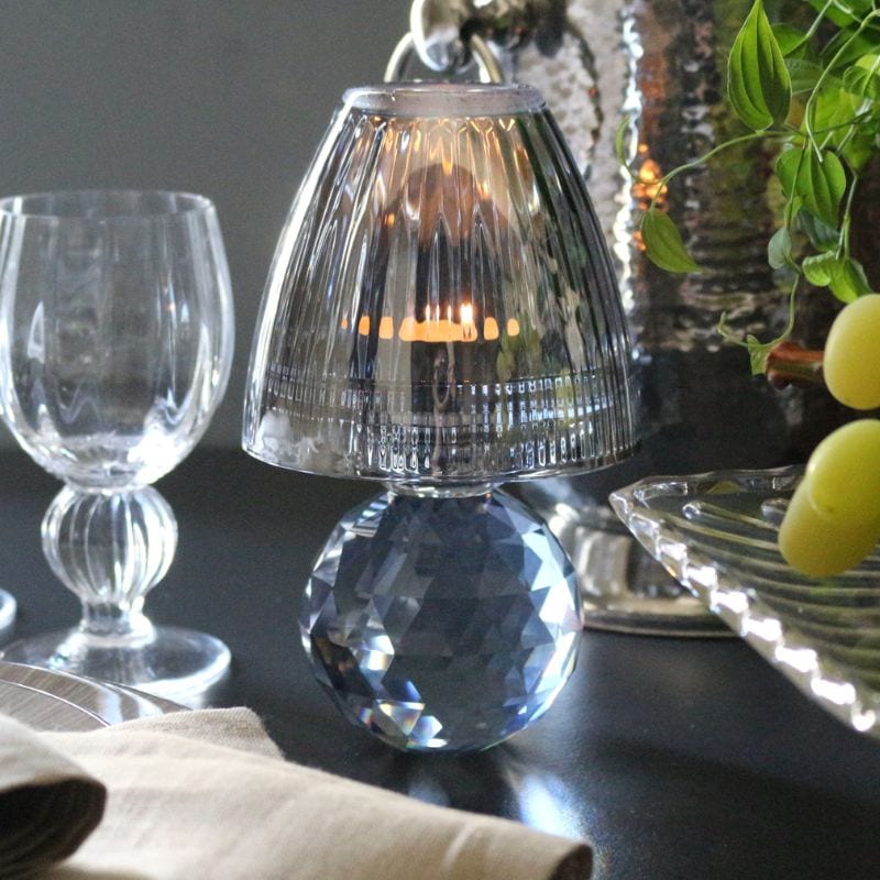 ３Ｗティーライトホルダースモークグレイ