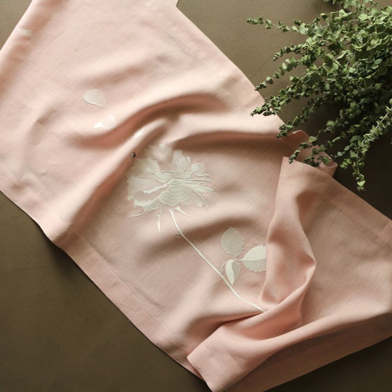 ROSEテーブルランナーローズピンク