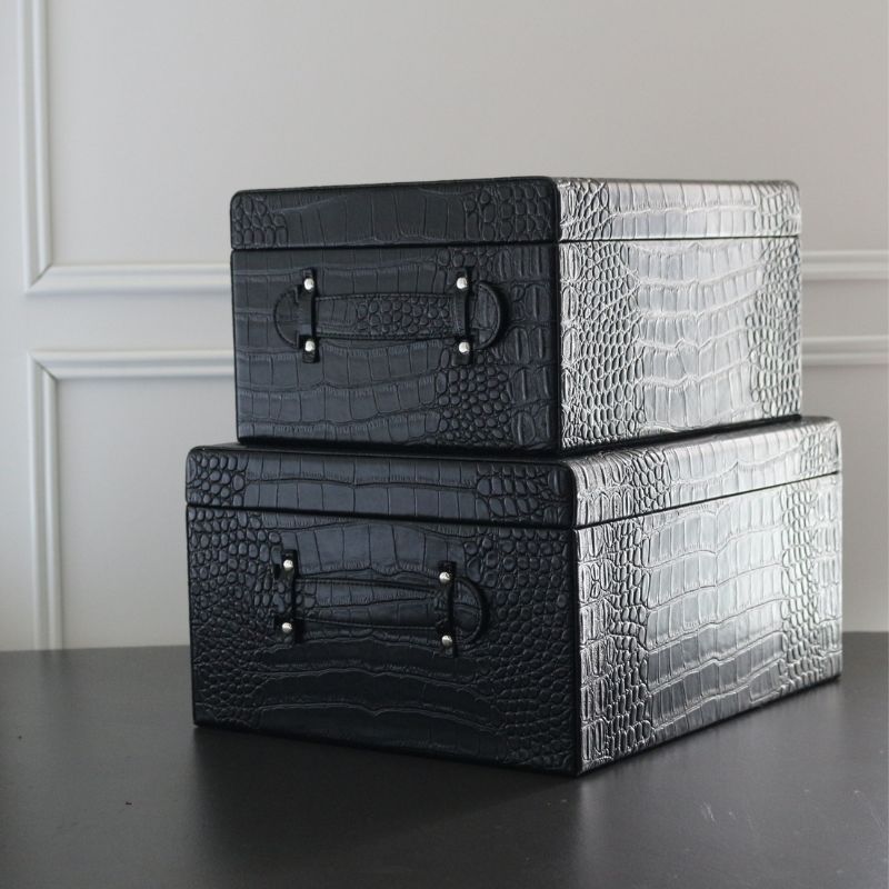 BOXクロコブラック