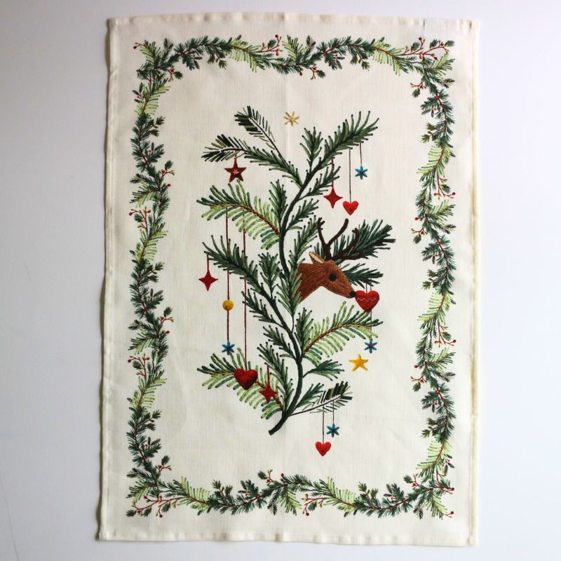 キッチンタオル レンナ（トナカイ）