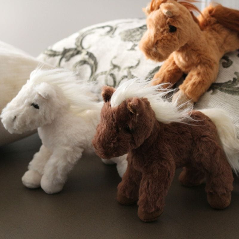 バッグチャームポニー(チョコ/キャラメル） | □ぬいぐるみ | Maison