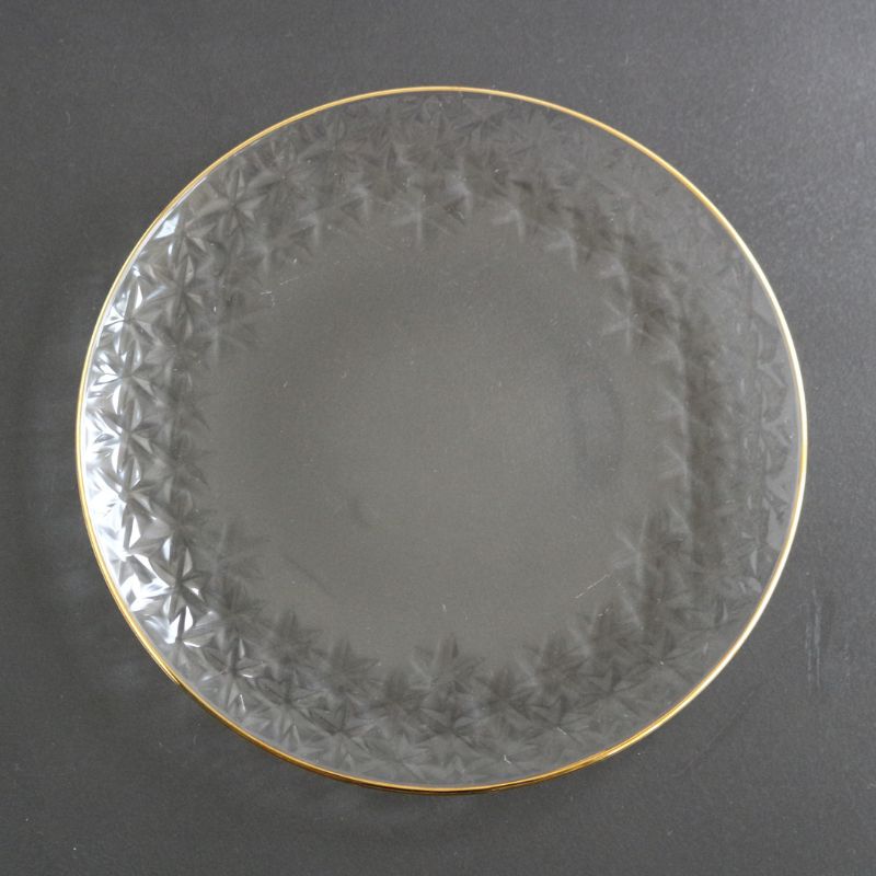 ディナープレートガラシアゴールドライン