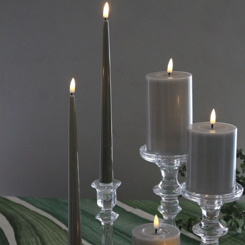 ディナーキャンドルLED　サンド