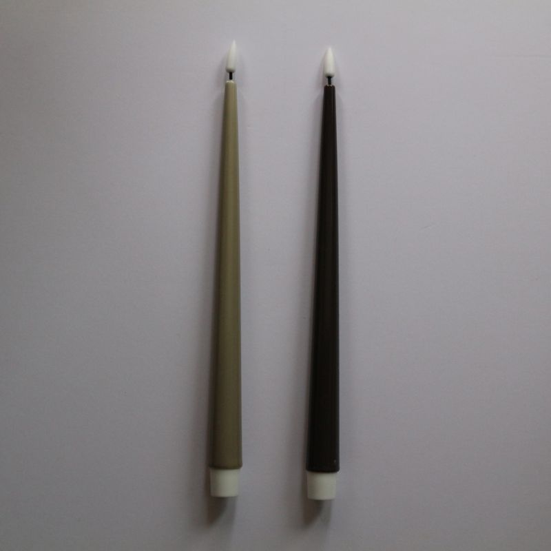 ディナーキャンドルLED　モカ