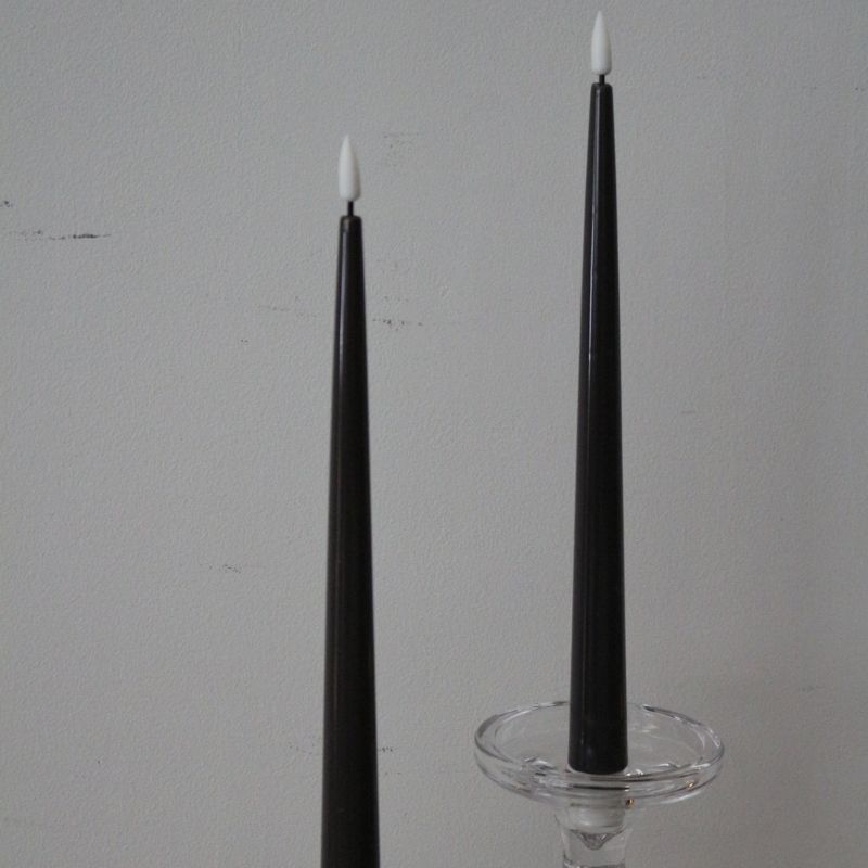 ディナーキャンドルLED　モカ