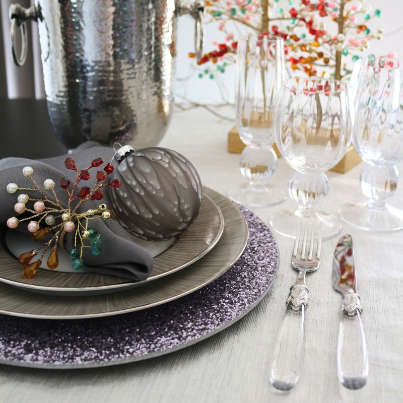 アンダーディッシュ　グリッターグレイパープル