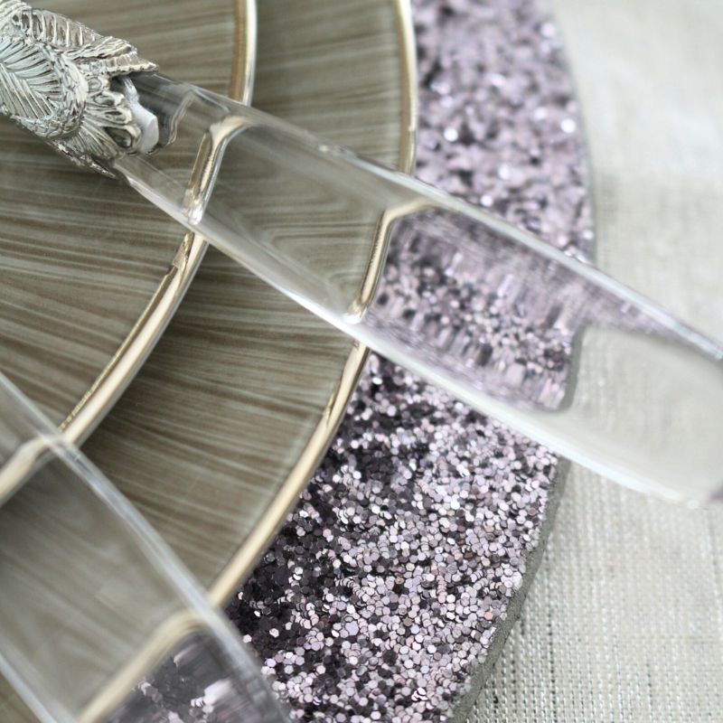 アンダーディッシュ　グリッターグレイパープル