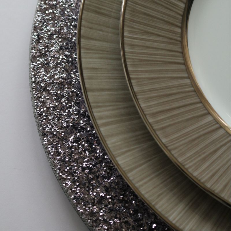 アンダーディッシュ　グリッターグレイパープル