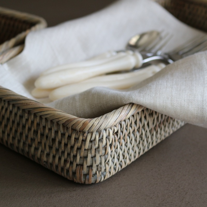 ラタンコルベイユ グレイッシュトーン