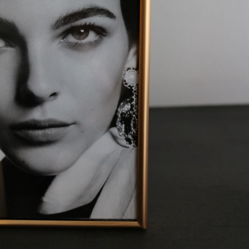 フレームフィンマット/ゴールド【10*15】