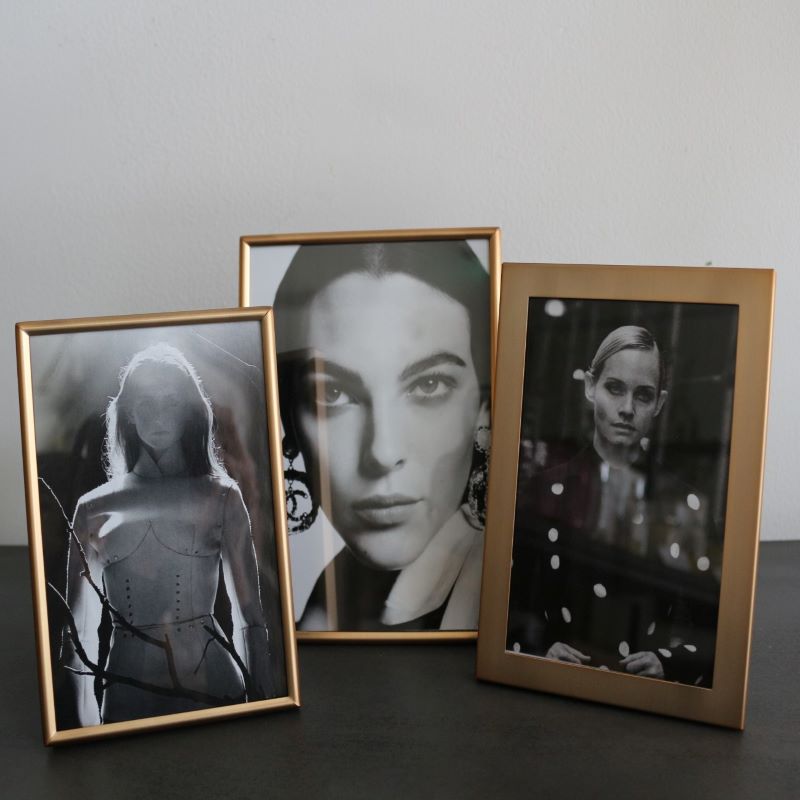 フレームフィンマット/ゴールド【10*15】