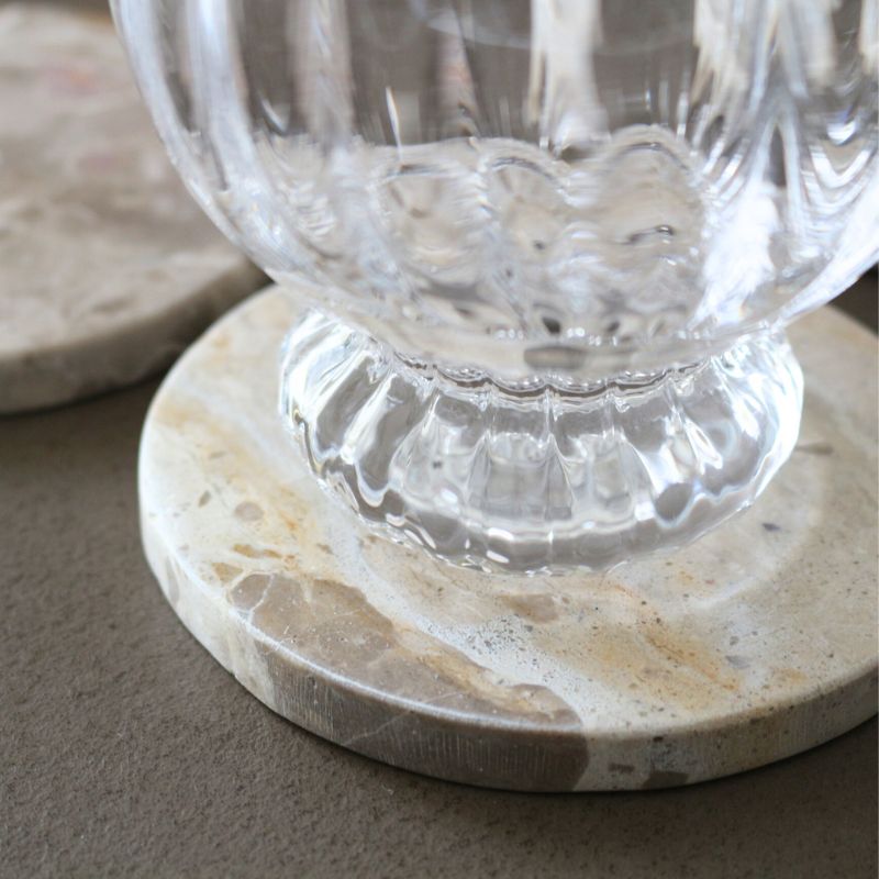 コースターマーブルベージュ