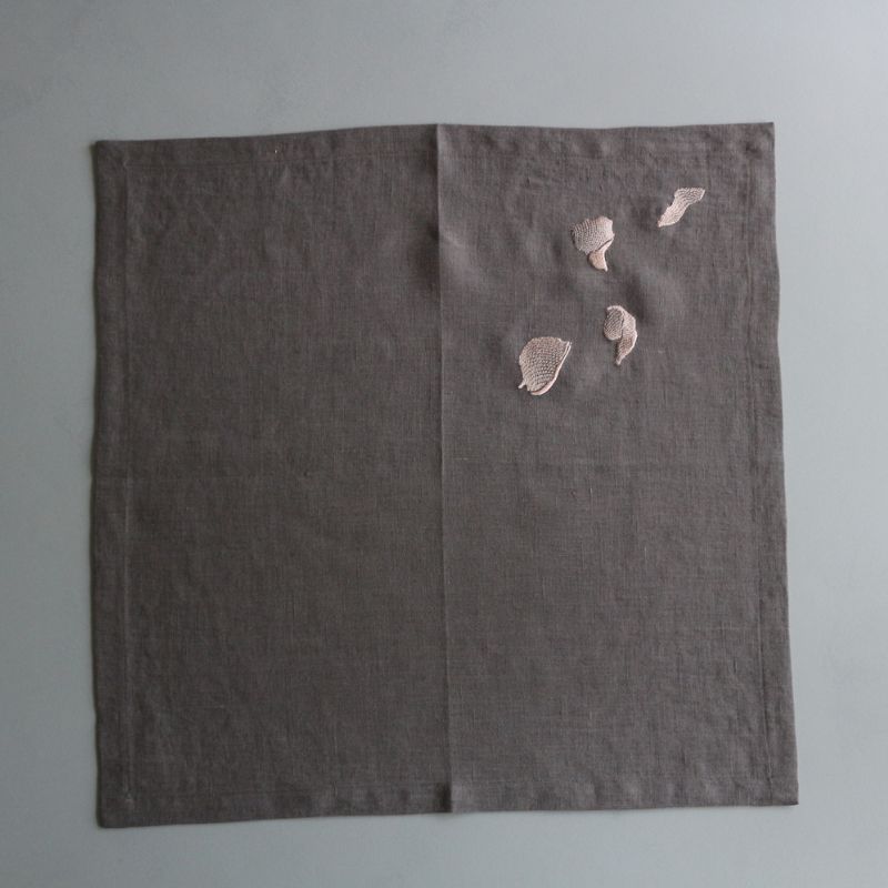 ROSEナプキン　グレイ