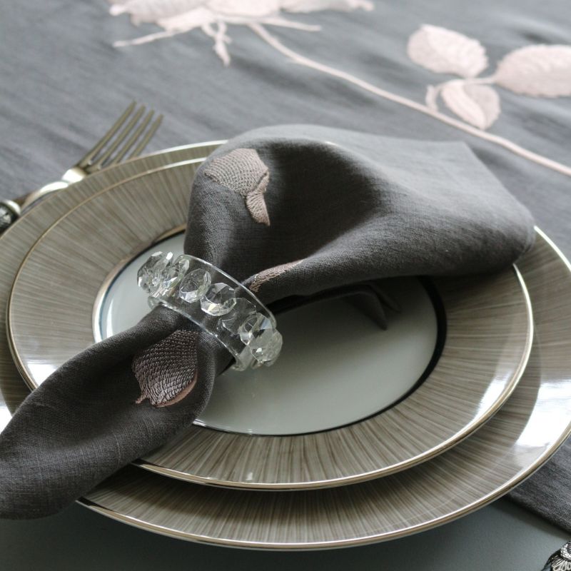 ROSEナプキン　グレイ