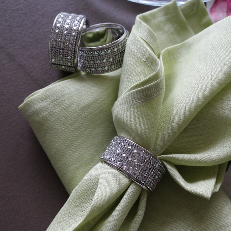 ナプキンリングシルバーストーン