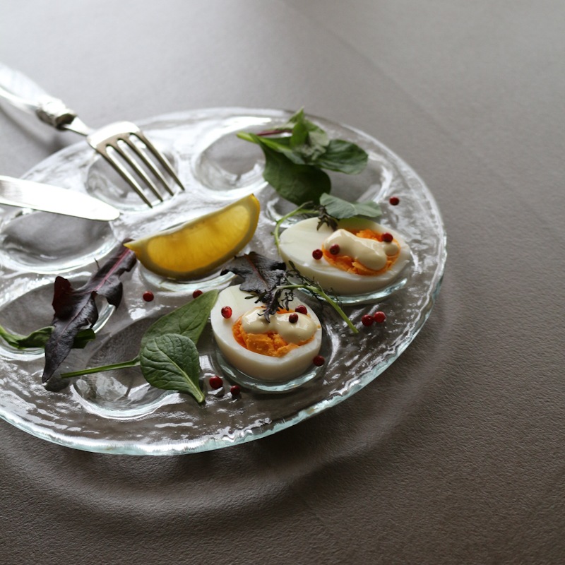 アシエットアウーフ22.5（エッグプレート）