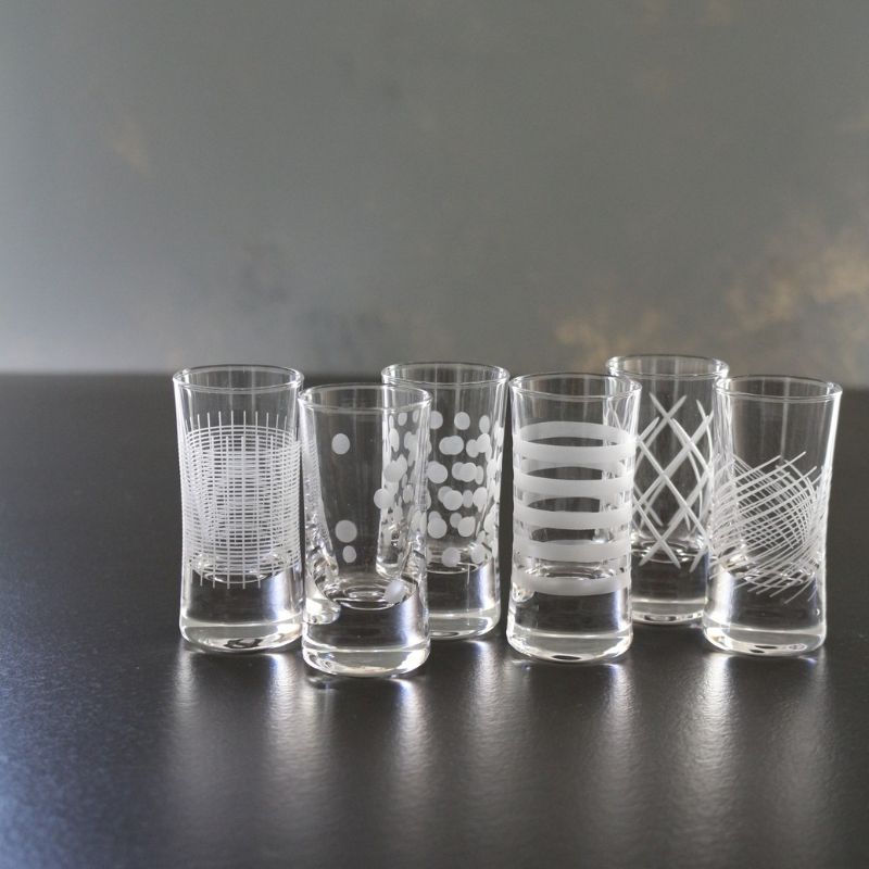 オスログラス ウォッカ６SET