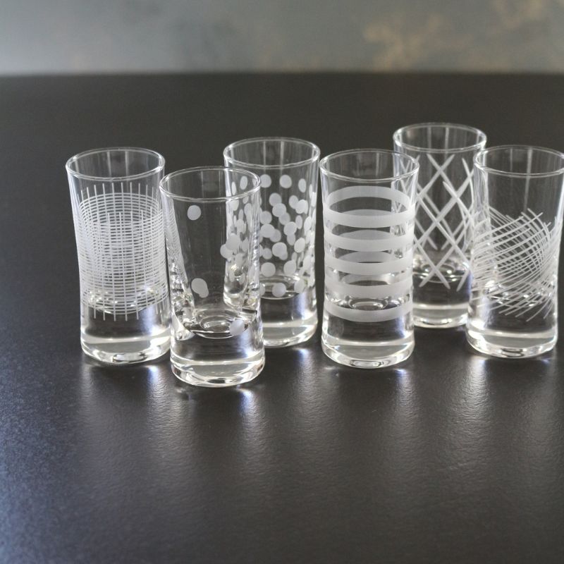 オスログラス ウォッカ６SET