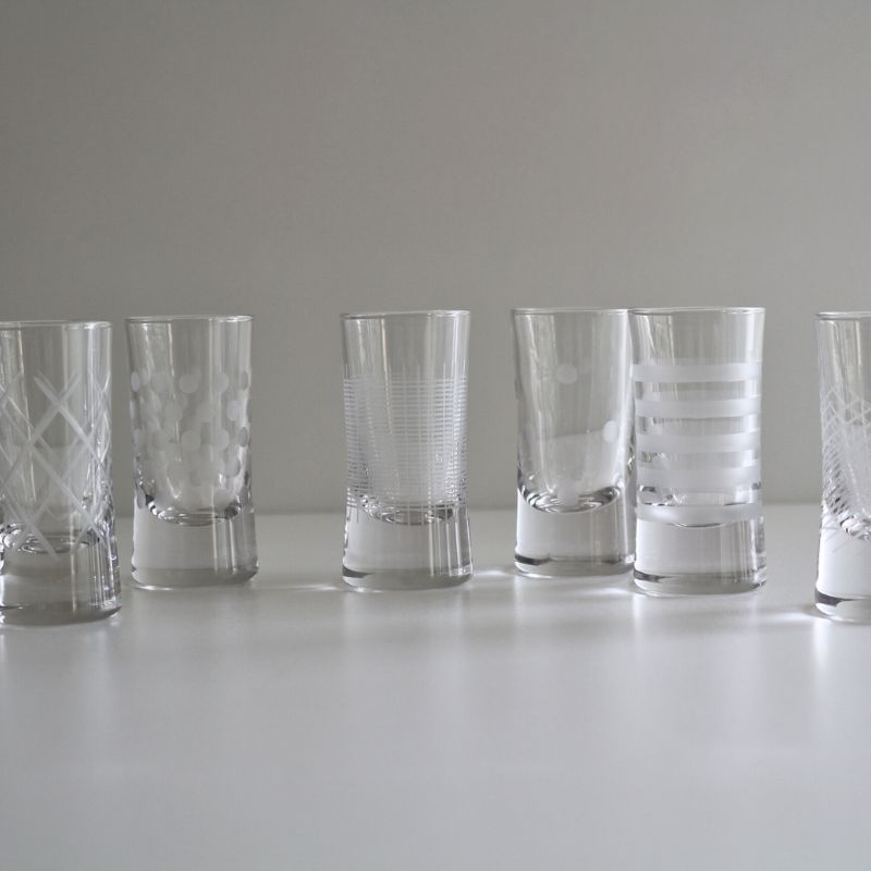 オスログラス ウォッカ６SET