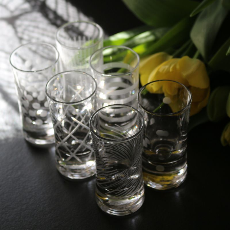 オスログラス ウォッカ６SET