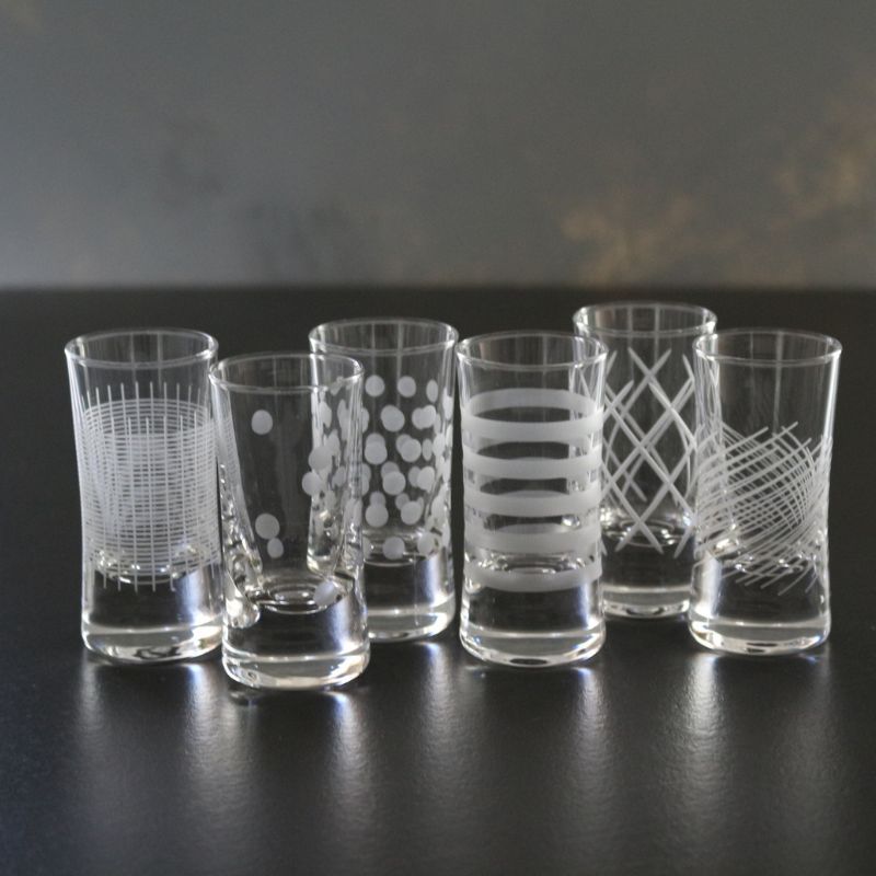 オスログラス ウォッカ６SET