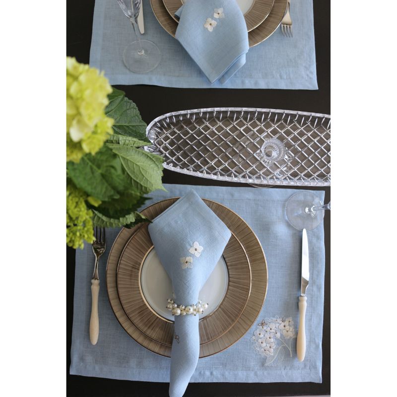 Hydrangeaナプキン ライトブルー(sepals)