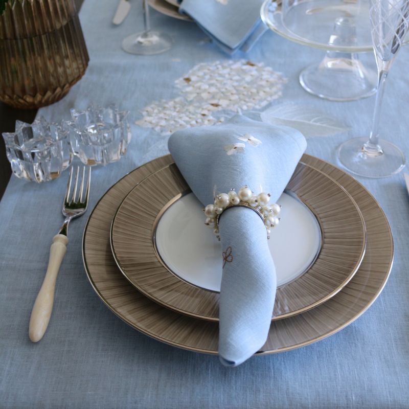 Hydrangeaナプキン ライトブルー(sepals)