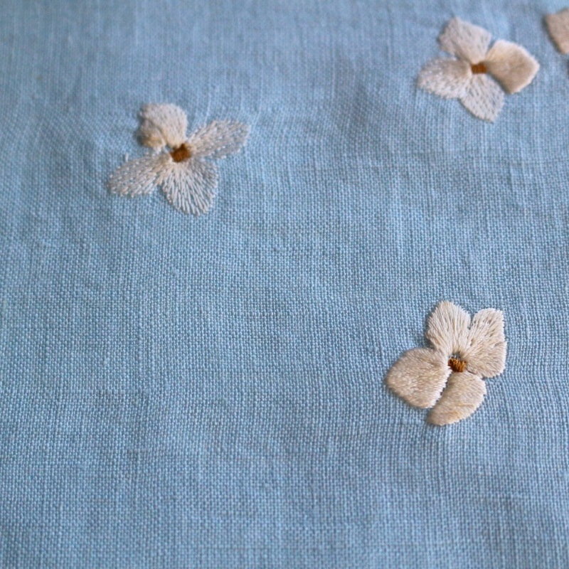 Hydrangeaナプキン ライトブルー(sepals)