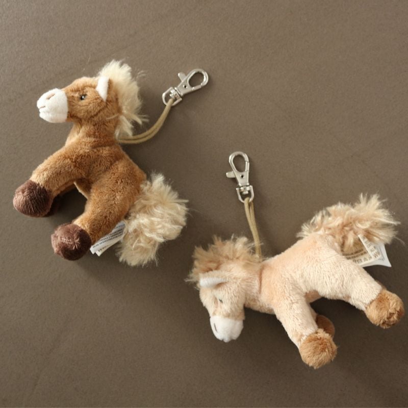 バッグチャームポニー(チョコ/キャラメル） | □ぬいぐるみ | Maison