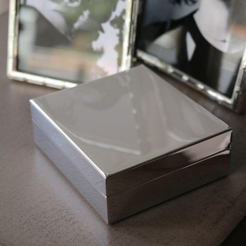 BOXエマイユ【シフォン&シルバー】