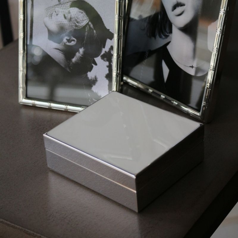 BOXエマイユ【シフォン&シルバー】