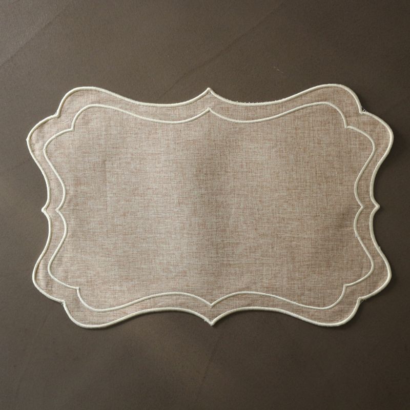 プレースマットスカラップ　サブル