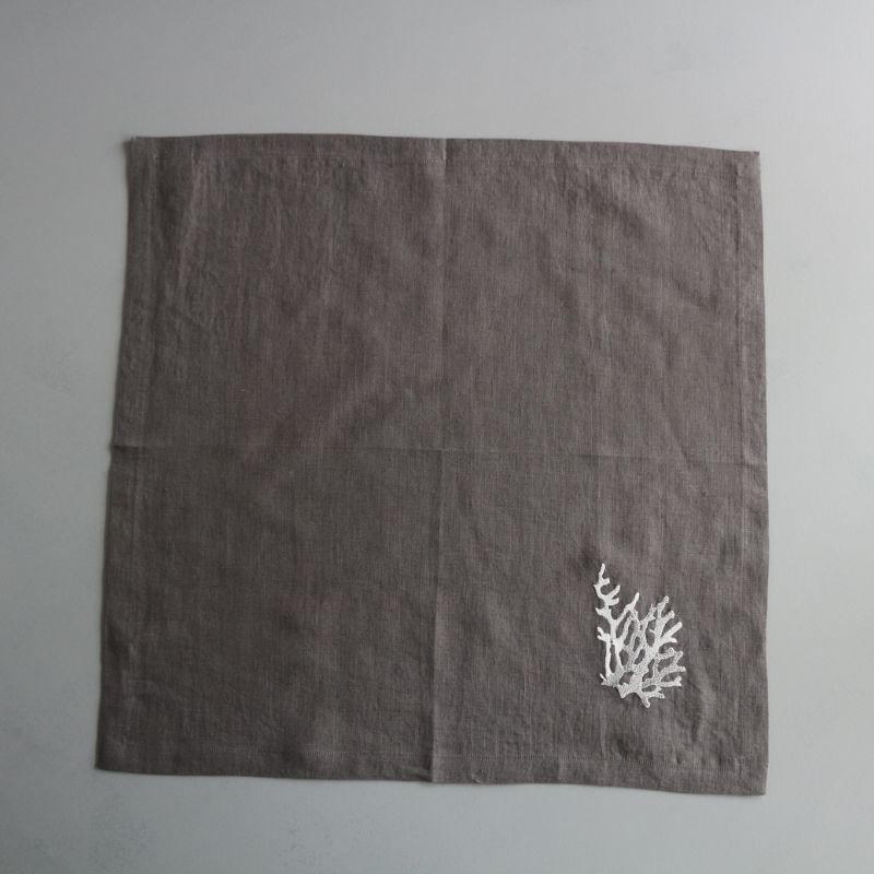 CORALナプキン　グレイ