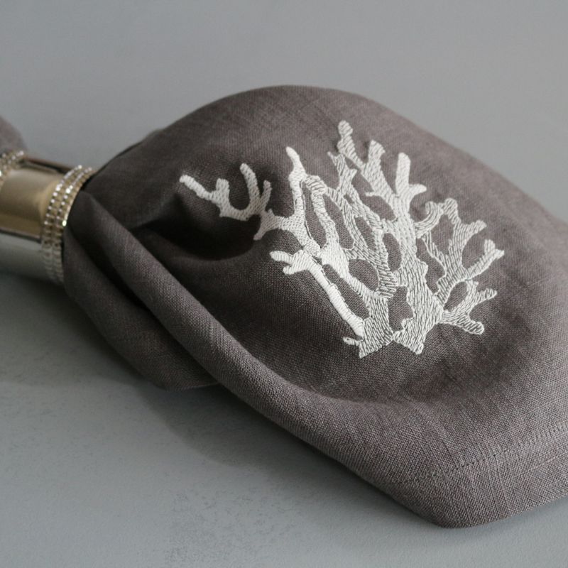 CORALナプキン　グレイ